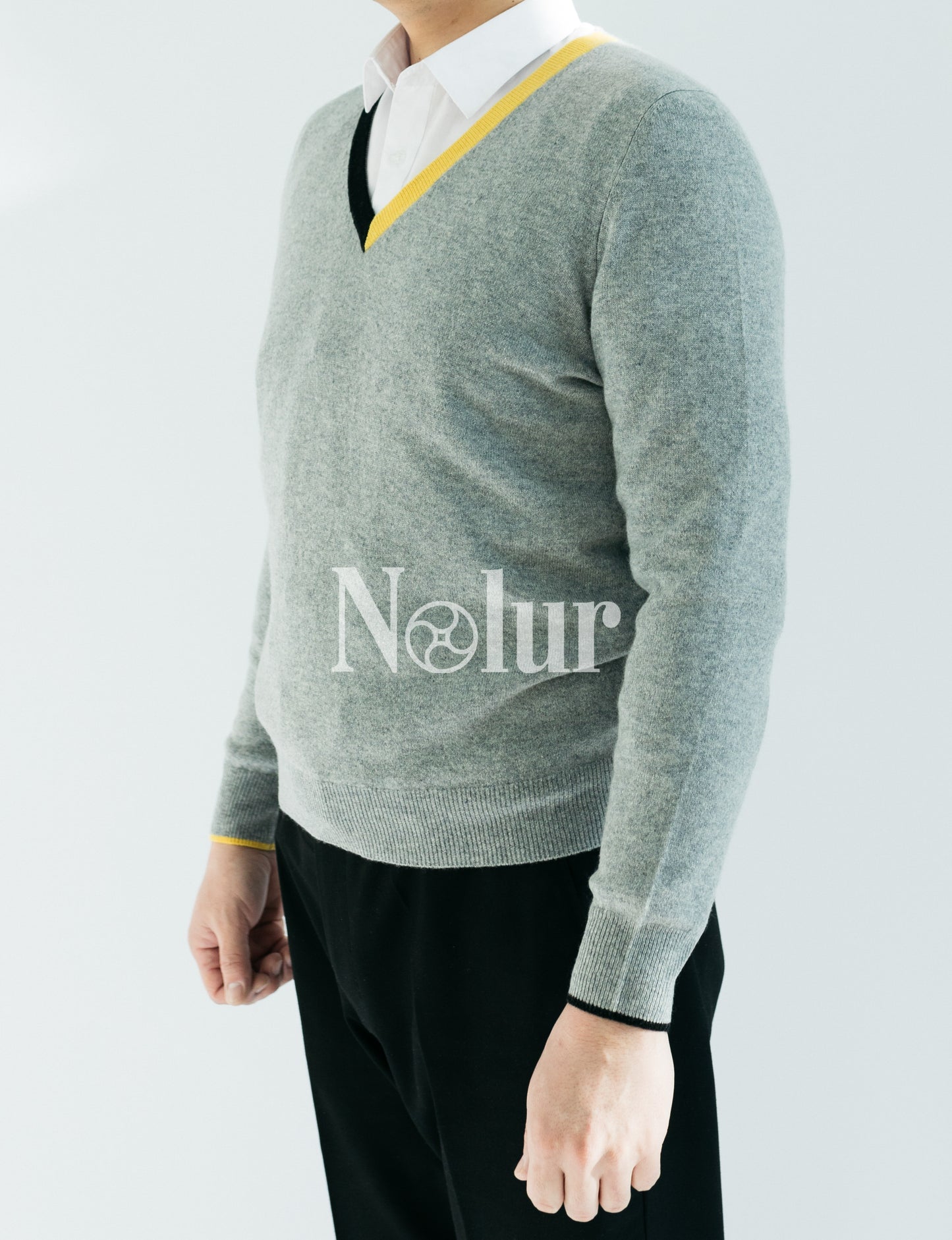 Pure Cashmere V-neck Sweater