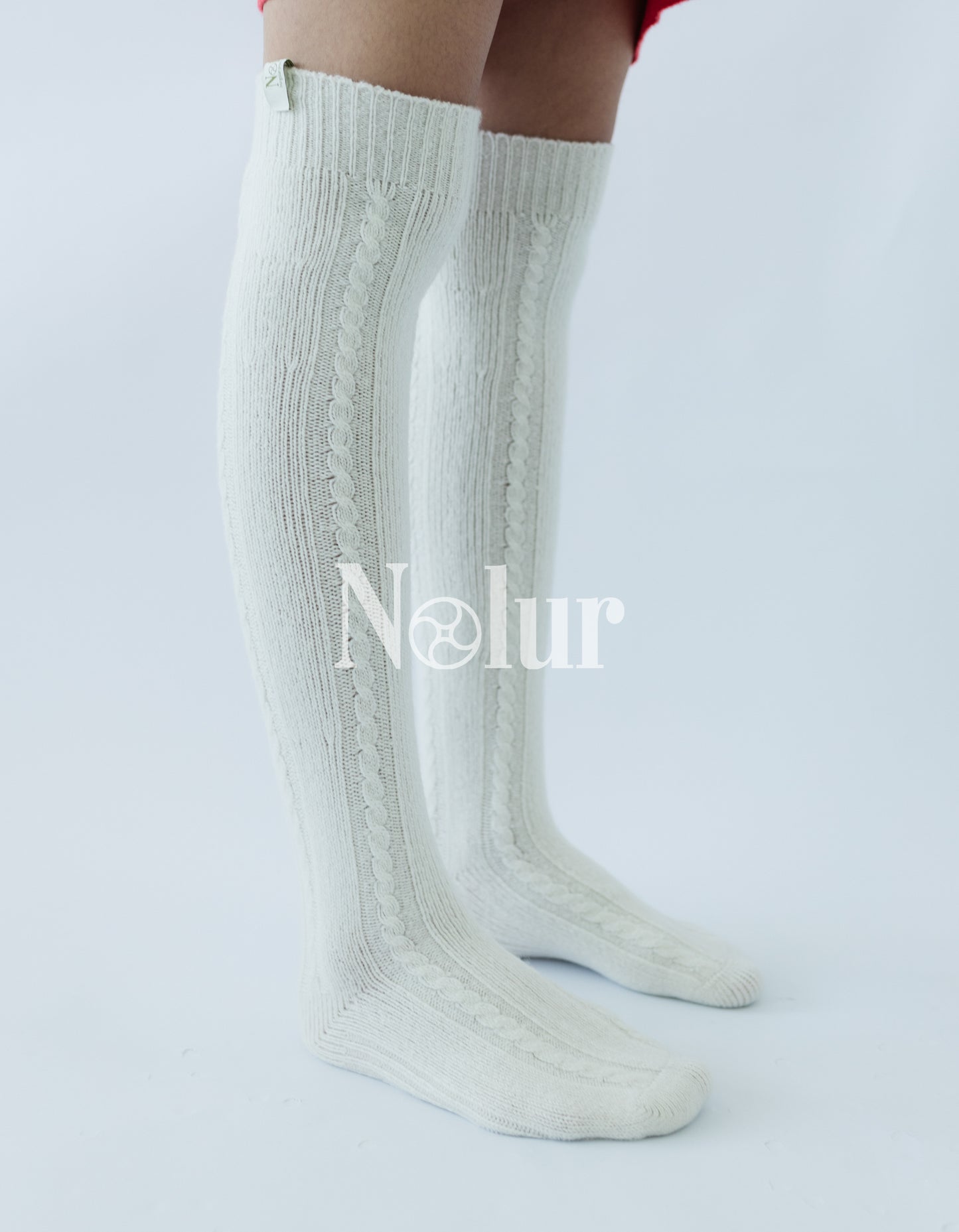 Pure Cashmere Knee-high Socks